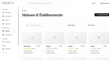 Un logiciel inédit & personnalisable pour gérer vos événements